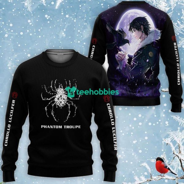 Chrollo Lucilfer Phantom Troupe All Over Printed 3D Shirt Custom Hunter And Hunter Anime Fans Product Photo 2