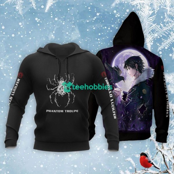 Chrollo Lucilfer Phantom Troupe All Over Printed 3D Shirt Custom Hunter And Hunter Anime Fans Product Photo 3