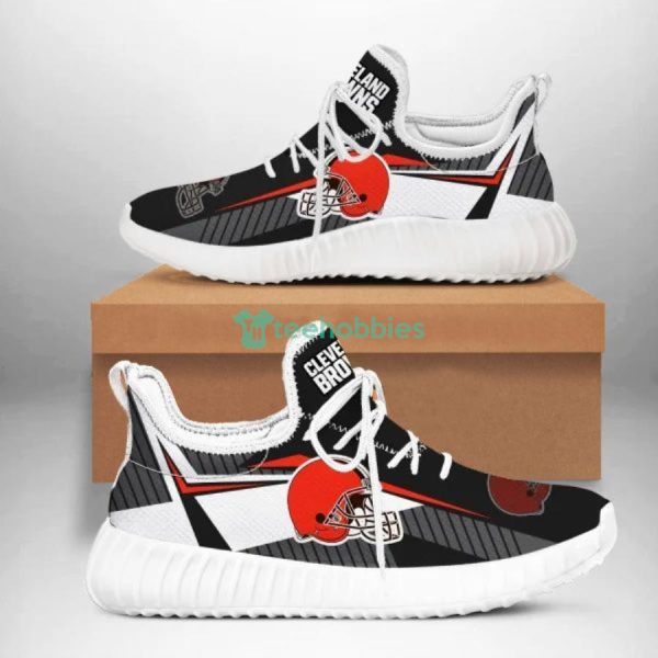 Cleveland Browns Sneakers Logo Reze Shoes For Fans Product Photo 1