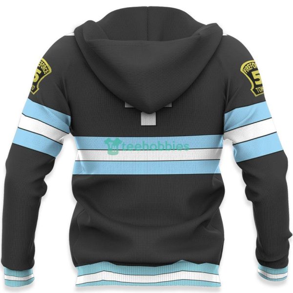 Company 5 Fire Force Uniform All Over Printed 3D Shirt Anime Fans Product Photo 5