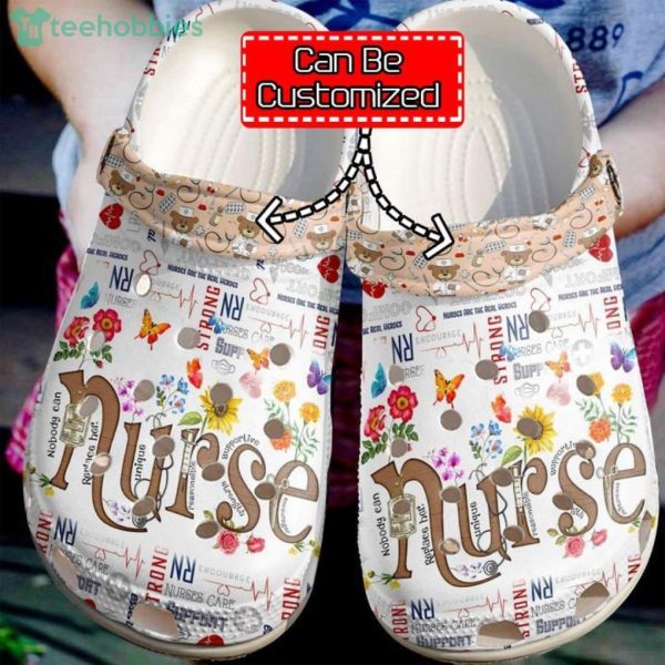 Custom Name Nurse Nobody Can Replace Gift For Nurse Clog Shoes Product Photo 1
