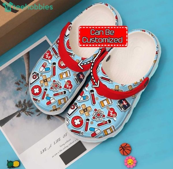 Custom Name Nurse Nursing Collection Gift For Nurse Clog Shoes Product Photo 1