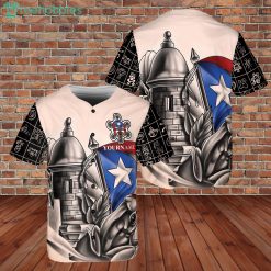 Custom Name Puerto Rico Frogs Vintage Jersey Baseball Shirt Style Product Photo 1