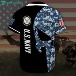 Custom Name United States Navy Jersey Baseball Shirt Product Photo 3