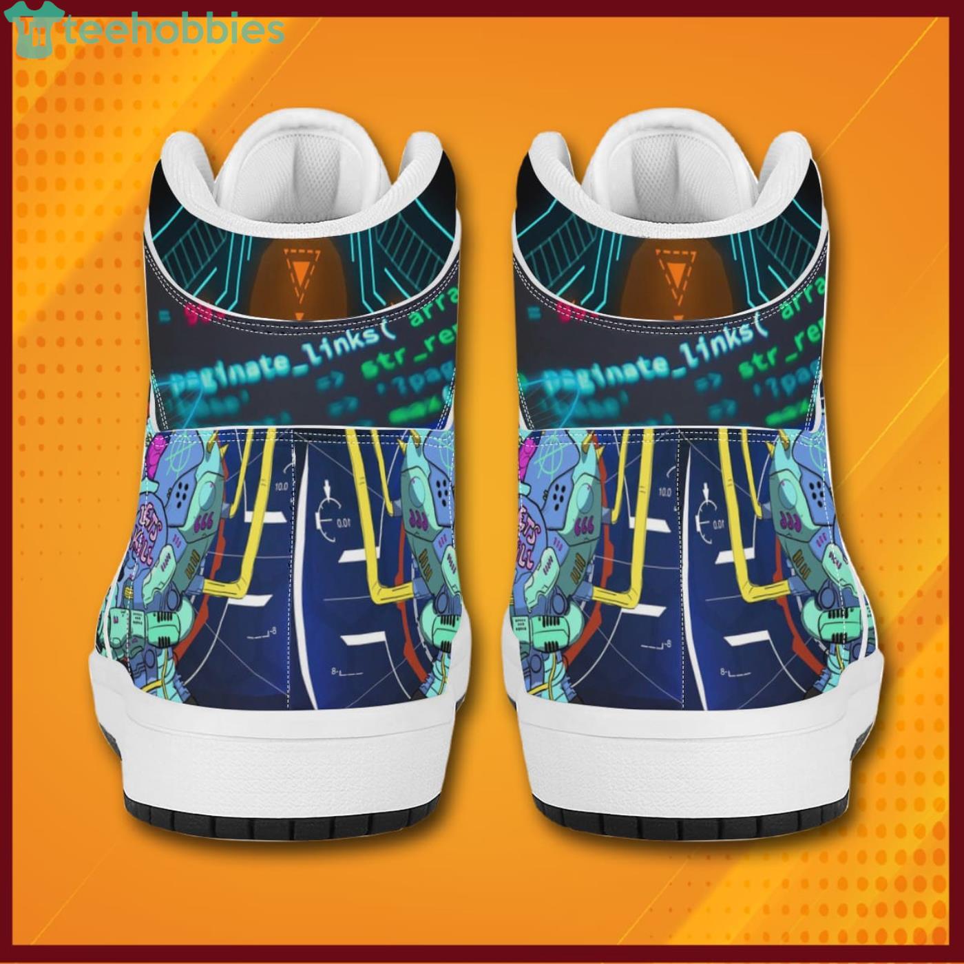 Cyberpunk Green Sneaker Boots Shoes Product Photo 5 Cyberpunk Green Sneaker Boots Shoes Product Photo 5