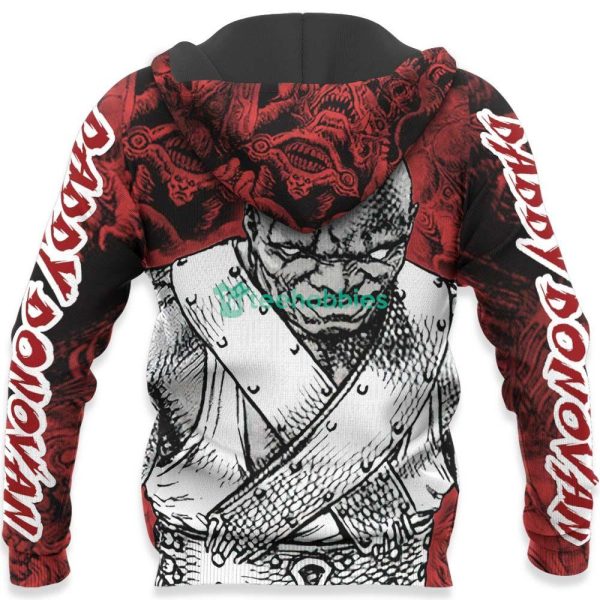 Daddy Donovan Custom Berserk Anime Fans All Over Printed 3D Shirt Product Photo 6