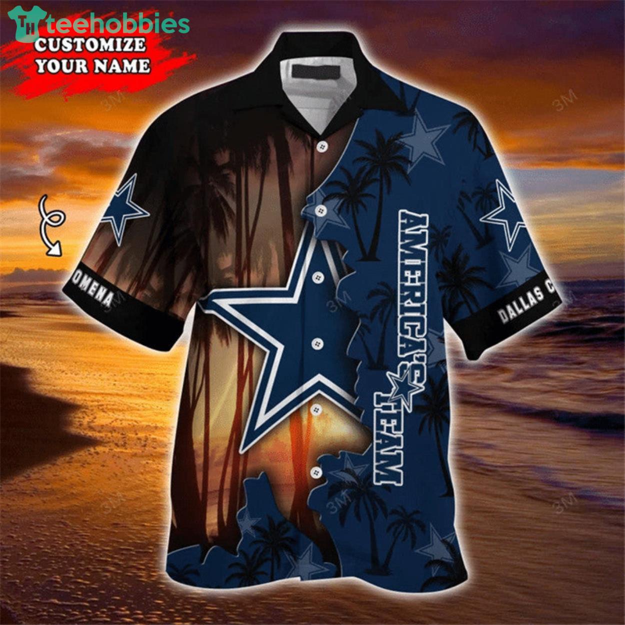 Dallas Cowboys Hawaiian Custom Name For Fans