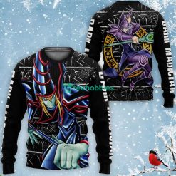 Dark Magician All Over Printed 3D Shirt Custom Yugioh Anime Fans image Dark Magician All Over Printed 3D Shirt Custom Yugioh Anime Fans Product Photo 2