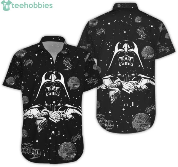 Dark Vader Galaxy Star Wars Hawaii Shirtproduct photo 1