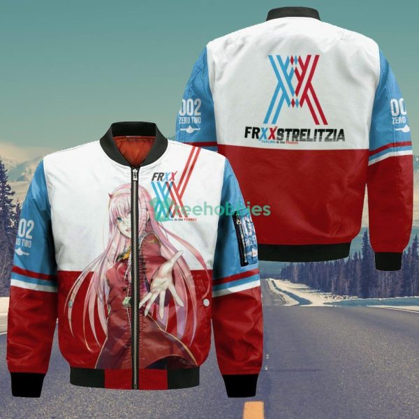Darling In The Franxx All Over Printed 3D Shirt Custom Code 002 Zero Two Anime Fans Product Photo 4