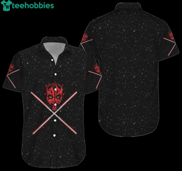 Darth Maul Star Wars Short Sleeves Hawaii Shirtproduct photo 1