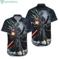 Darth Vader In Battle Of Endor Star Wars Hawaiian Shirtproduct photo 1