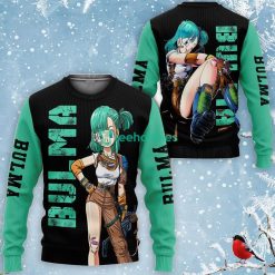 DBZ Bulma All Over Printed 3D Shirt Custom Dragon Ball Anime Fans Product Photo 2