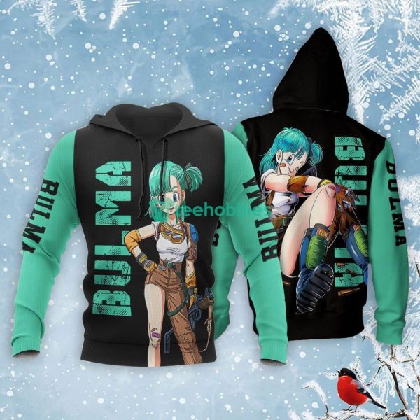 DBZ Bulma All Over Printed 3D Shirt Custom Dragon Ball Anime Fans Product Photo 3