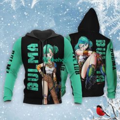DBZ Bulma All Over Printed 3D Shirt Custom Dragon Ball Anime Fans Product Photo 1