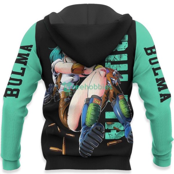DBZ Bulma All Over Printed 3D Shirt Custom Dragon Ball Anime Fans Product Photo 5