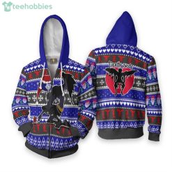 Death Note Custom Ryuk Anime Fans Ugly Christmas Sweater Hoodie Product Photo 2