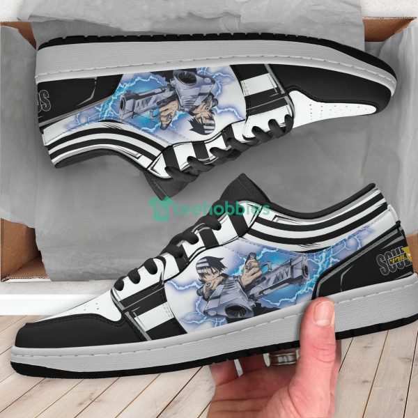 Death the Kid Soul Eater Custom Anime Air Jordan Low Top Shoesproduct photo 4