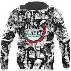 Demon Kokushibo All Over Printed 3D Shirt Kimetsu Anime Fans Mix Kimetsu No Yaiba Manga Product Photo 7