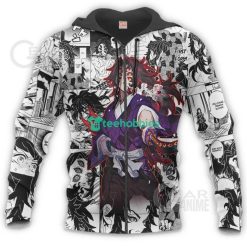 Demon Kokushibo All Over Printed 3D Shirt Kimetsu Anime Fans Mix Kimetsu No Yaiba Manga Product Photo 8