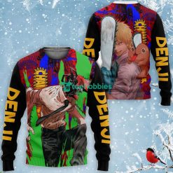Denji All Over Printed 3D Shirt Custom Chainsaw Man Anime Fans For Fans Product Photo 2