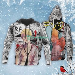 Denji All Over Printed 3D Shirt Custom Manga Style Chainsaw Man Anime Fans Product Photo 1