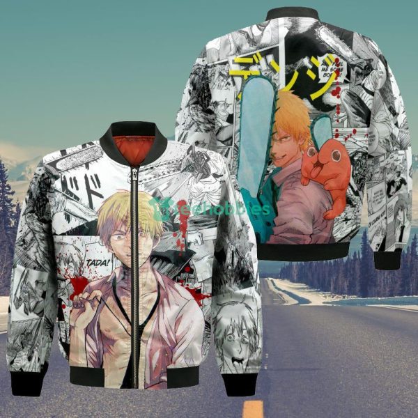 Denji All Over Printed 3D Shirt Custom Manga Style Chainsaw Man Anime Fans Product Photo 4