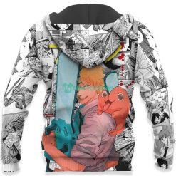 Denji All Over Printed 3D Shirt Custom Manga Style Chainsaw Man Anime Fans Product Photo 5