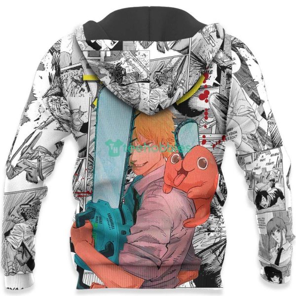 Denji All Over Printed 3D Shirt Custom Manga Style Chainsaw Man Anime Fans Product Photo 5