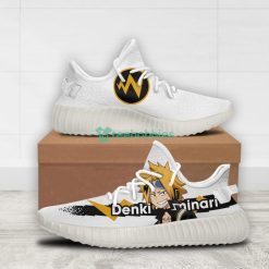 Denki Kaminari Custom My Hero Academia Anime Yeezy Shoes For Fans Product Photo 2