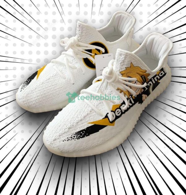 Denki Kaminari Custom My Hero Academia Anime Yeezy Shoes For Fans Product Photo 1