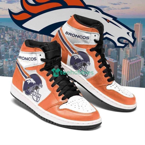 Denver Broncos Sport Team Air Jordan Hightop Shoes Product Photo 1