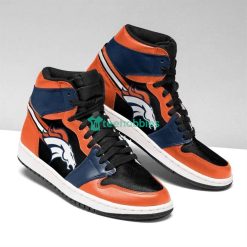 Denver Broncos Team Air Jordan Hightop Shoes Product Photo 1