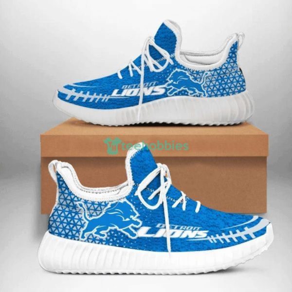 Detroit Lions Sneakers Sport Reze Shoes For Fans Product Photo 2