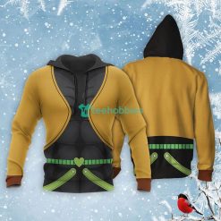 Dio Brando Costume All Over Printed 3D Shirt JJBA Anime Fans image Dio Brando Costume All Over Printed 3D Shirt JJBA Anime Fans Product Photo 3