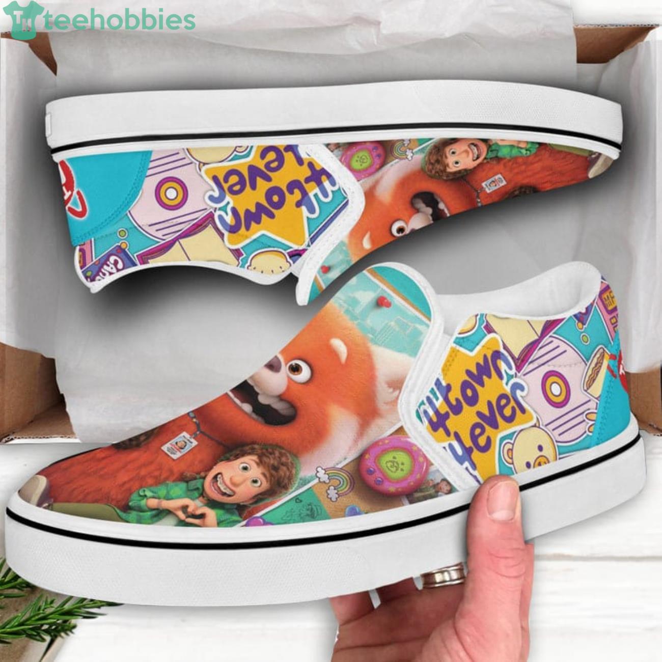 Disney Pixar Turning Red Red Panda Meilin Lee Slip On Shoes For Men And Women Product Photo 1