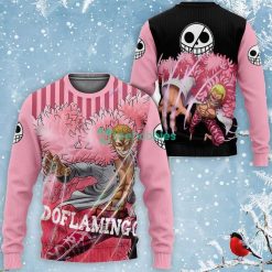 Donquixote Doflamingo All Over Printed 3D Shirt One Piece Anime Fans Product Photo 2
