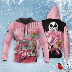 Donquixote Doflamingo All Over Printed 3D Shirt One Piece Anime Fans Product Photo 3