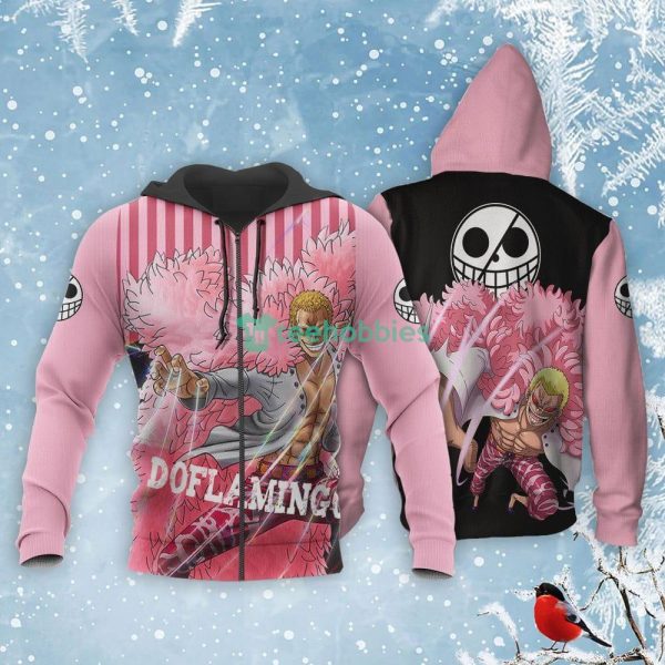 Donquixote Doflamingo All Over Printed 3D Shirt One Piece Anime Fans Product Photo 1