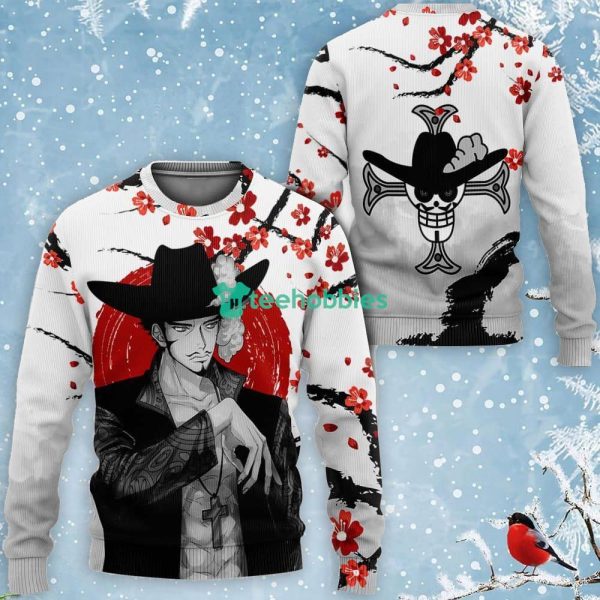 Dracule Mihawk All Over Printed 3D Shirt Custom Japan Style One Piece Anime Fans Product Photo 2