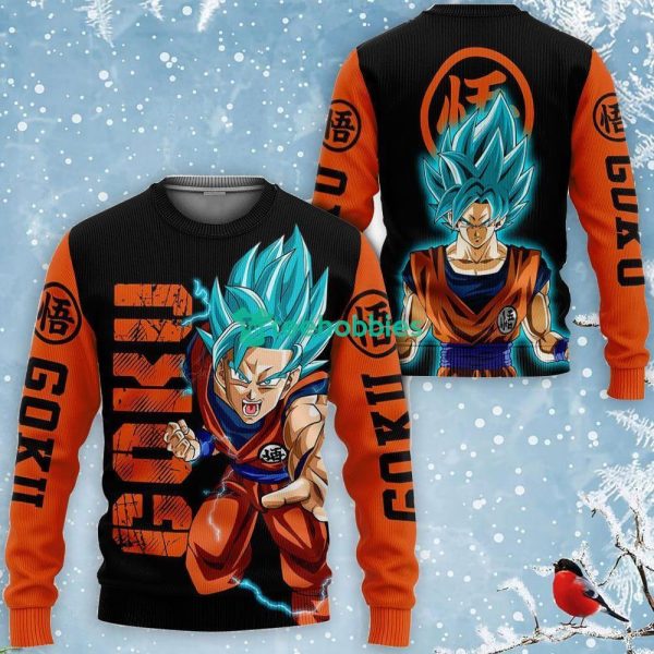 Dragon Ball Goku Bleachue All Over Printed 3D Shirt Custom DBZ Anime Fans Product Photo 2