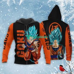 Dragon Ball Goku Bleachue All Over Printed 3D Shirt Custom DBZ Anime Fans Product Photo 1