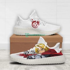 Edward Elric Custom Fullmetal Alchemist Anime Yeezy Shoes For Fans Product Photo 2