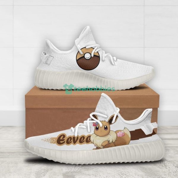 Eevee Custom Pokemon Anime Yeezy Shoes For Fans Product Photo 2