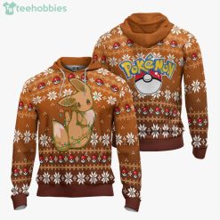 Eevee Cute Ugly Christmas Sweater Pokemon Custom Ugly Christmas Sweater Hoodie Product Photo 3