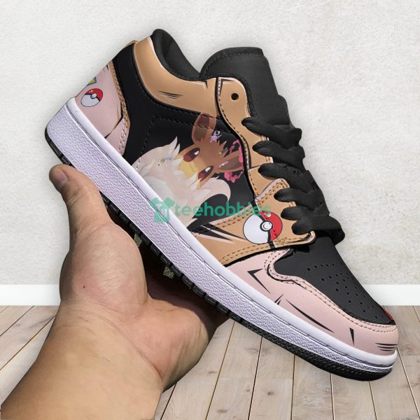 Eevee Pokemon Anime Custom Air Jordan Low Top Shoesproduct photo 4