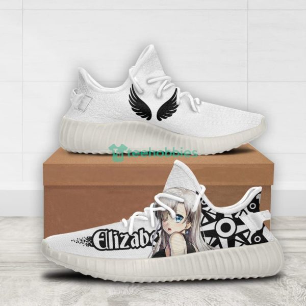 Elizabeth Liones Custom The Seven Deadly Sins Anime Yeezy Shoes For Fans Product Photo 2