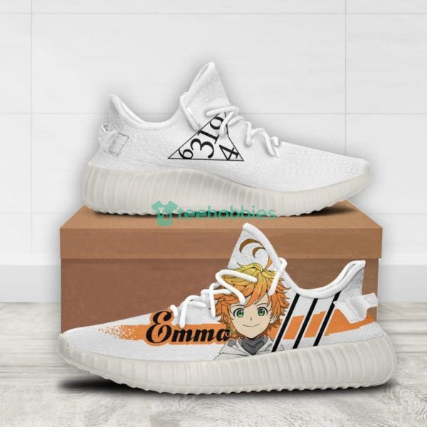 Emma Custom Promised Neverland Anime Yeezy Shoes For Fans Product Photo 1
