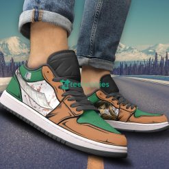 Eren Yeager Anime Custom Attack On Titan Air Jordan Low Top Shoesproduct photo 1