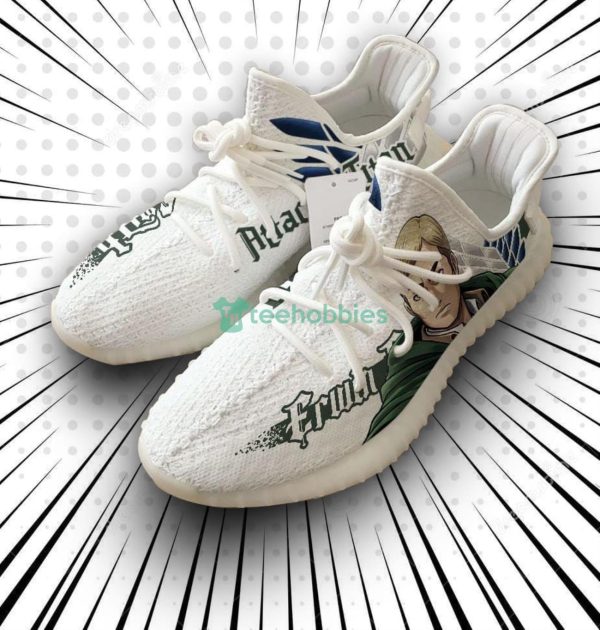 Erwin Smith Custom Attack on Titan Anime Yeezy Shoes For Fans Product Photo 1